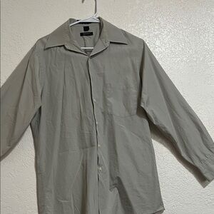 DKNY Men's Light Gray Shirt Jacket